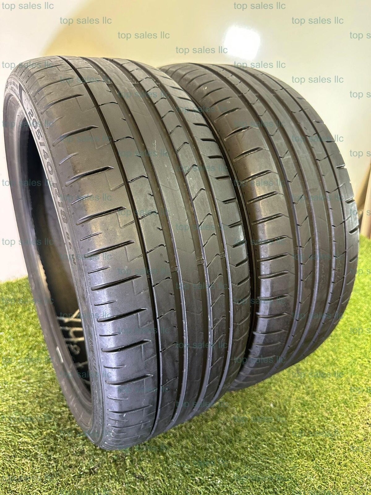 U184 205 40 18 86W Pirelli Pzero Run Flat 2 Used Tires 60% Life