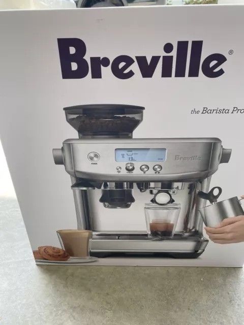 Breville BES878 Barista Pro Espresso Machine - Stainless Steel