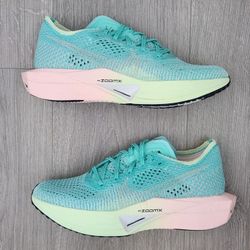 Nike ZoomX VaporFly Next% 3 Road Racing Shoes HQ3505-379 Women's Size 8 MSRP $260