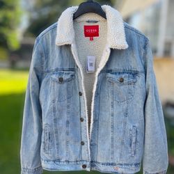 Men’s Guess Denim Jacket Xl Chamarra 