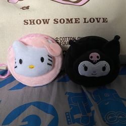 plush coin purse