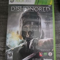 Dishonored Xbox 360 game