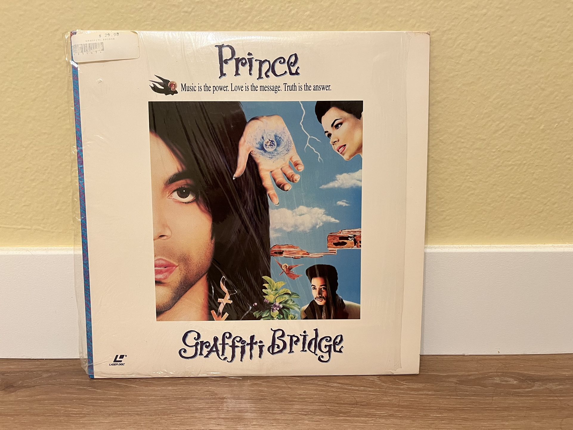 Vintage Prince Graffiti Bridge Laser Disc