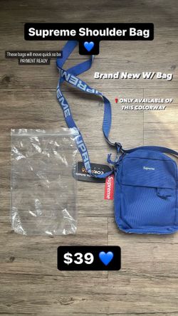 Supreme Shoulder Bag Blue