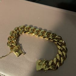 Cuban link bracelet (18mm)