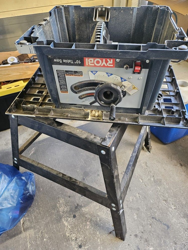 Ryobi Table Saw with Stand