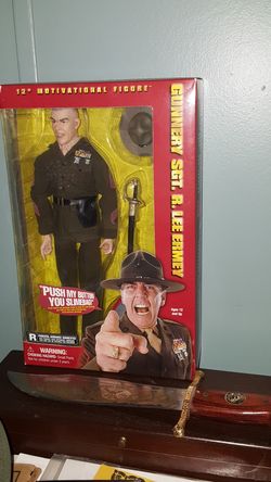 R. Lee Ermey action figure