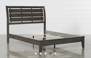 Brand New Chad Grey Full Panel Bed Frame