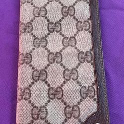 Vintage Wallet Beige And Brown 