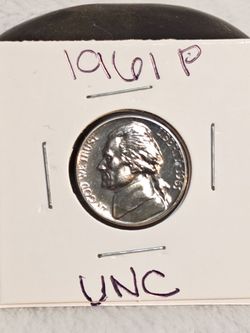 #684 UNC 1961 P Nickel Coin