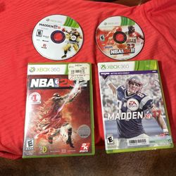 Xbox 360 Sports Game Bundle 