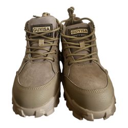 of Guyisa High-Top Suede Safety Boots