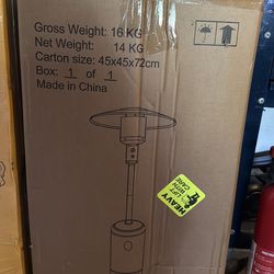 Outdoor propane heater