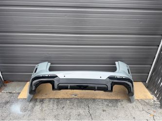 BMW X3 G01 LCI ORIGINAL REAR BUMPER COVER WITH DIFFUSER MSPORT 2022-2024