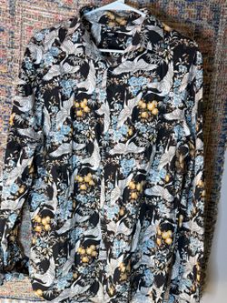 Express Black Long Sleeve Shirt Men's XL