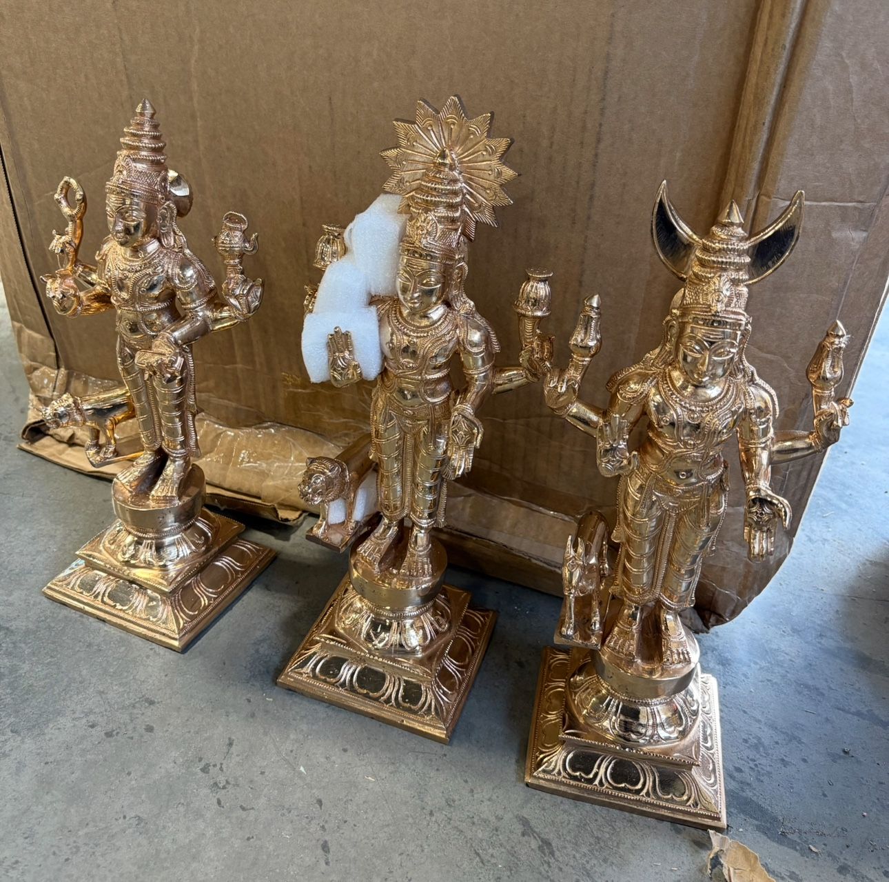 Brass statue $100 each