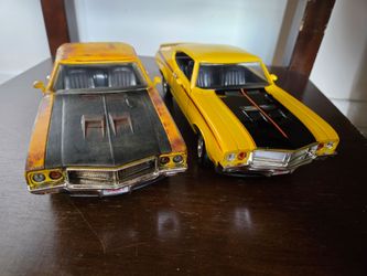1/18 American Muscle by Ertl 1970 Buick GSX Stage 1 Diecast Model Cars Set of 2