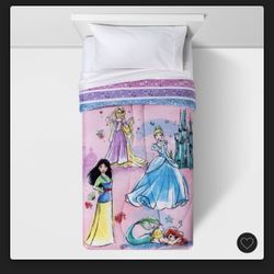  Twin Princess Comforter Set 