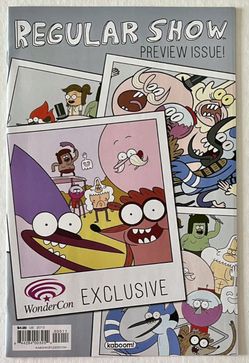 REGULAR SHOW. PREVIEW ISSUE- 2013
WONDERCON