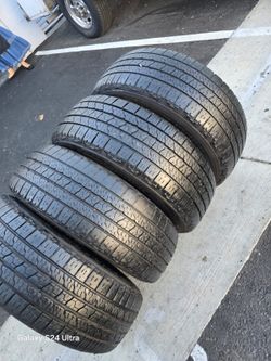 4 used tires Lt235 65r16 Goodyear Wrangler $299.00