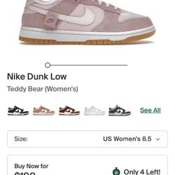 Nike Dunk Low Teddy Bear 