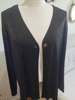 Chico's Metallic jacket