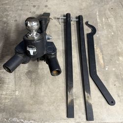 Blue Ox Track Pro Weight Distribution Hitch For RV Travel Trailer 