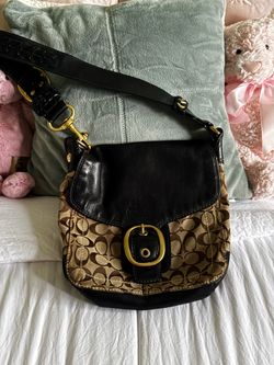 Coach Legacy Bleecker Signature Shoulder Bag