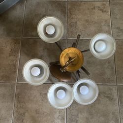 Lámpara  5 Focos LED