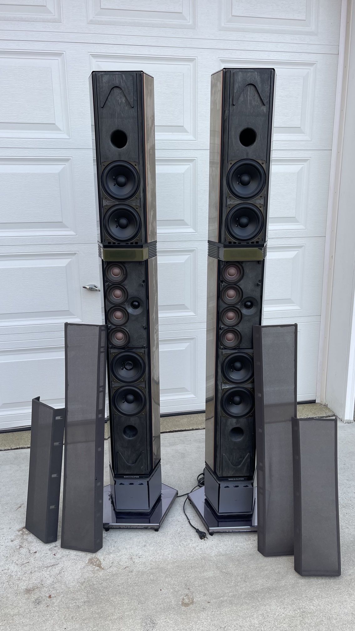 1988 Bang & Olufsen B&O 6623 Loud Speakers