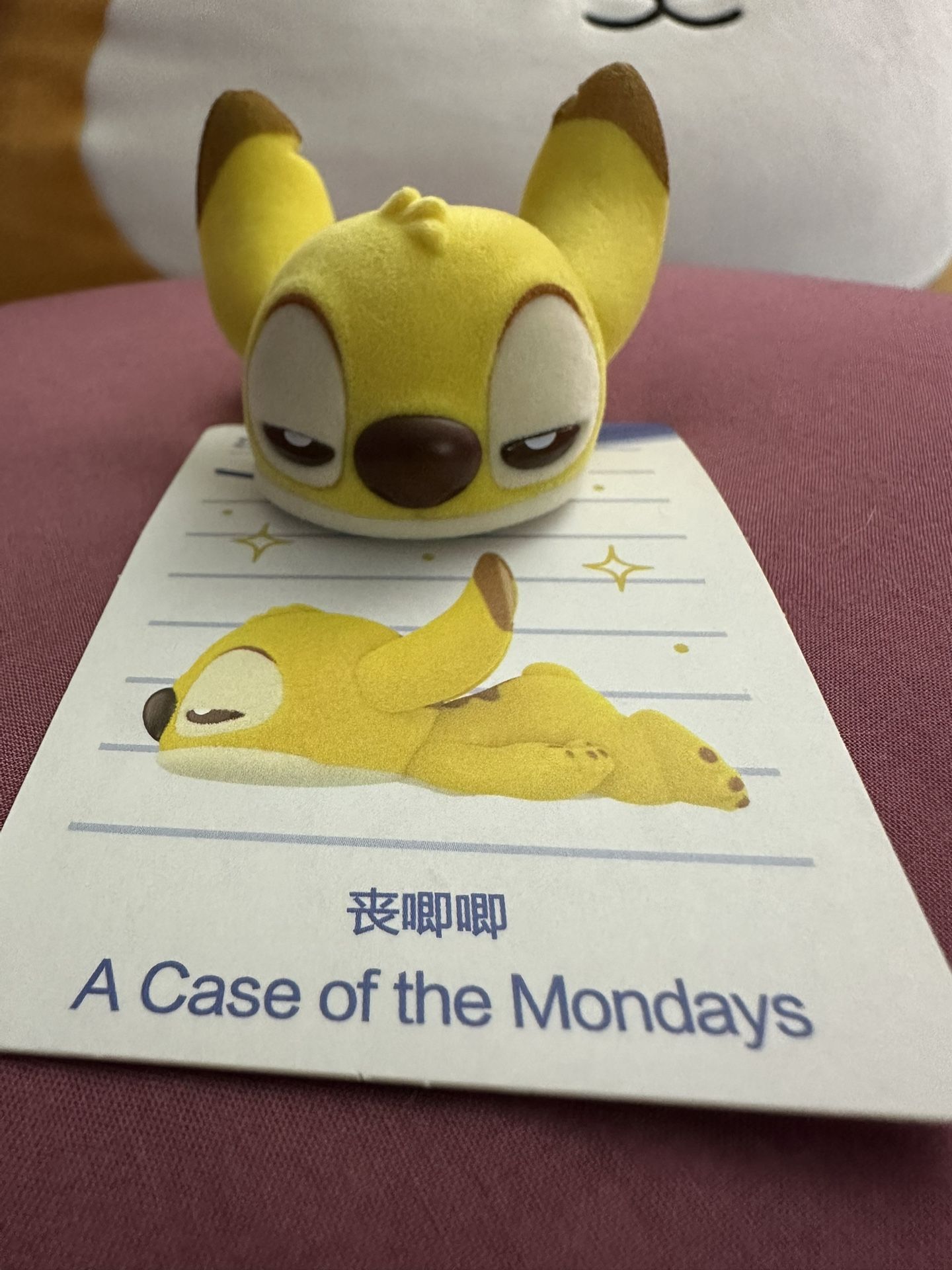 Little Emotions - Stitch - A Case Of Mondays