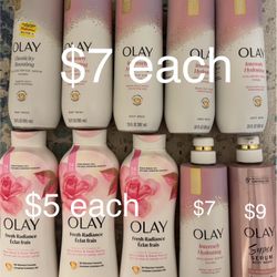 Body Wash ( Axe, Dove, Olay, Shea Moisture, Nivea, Harry’s , Cremo)