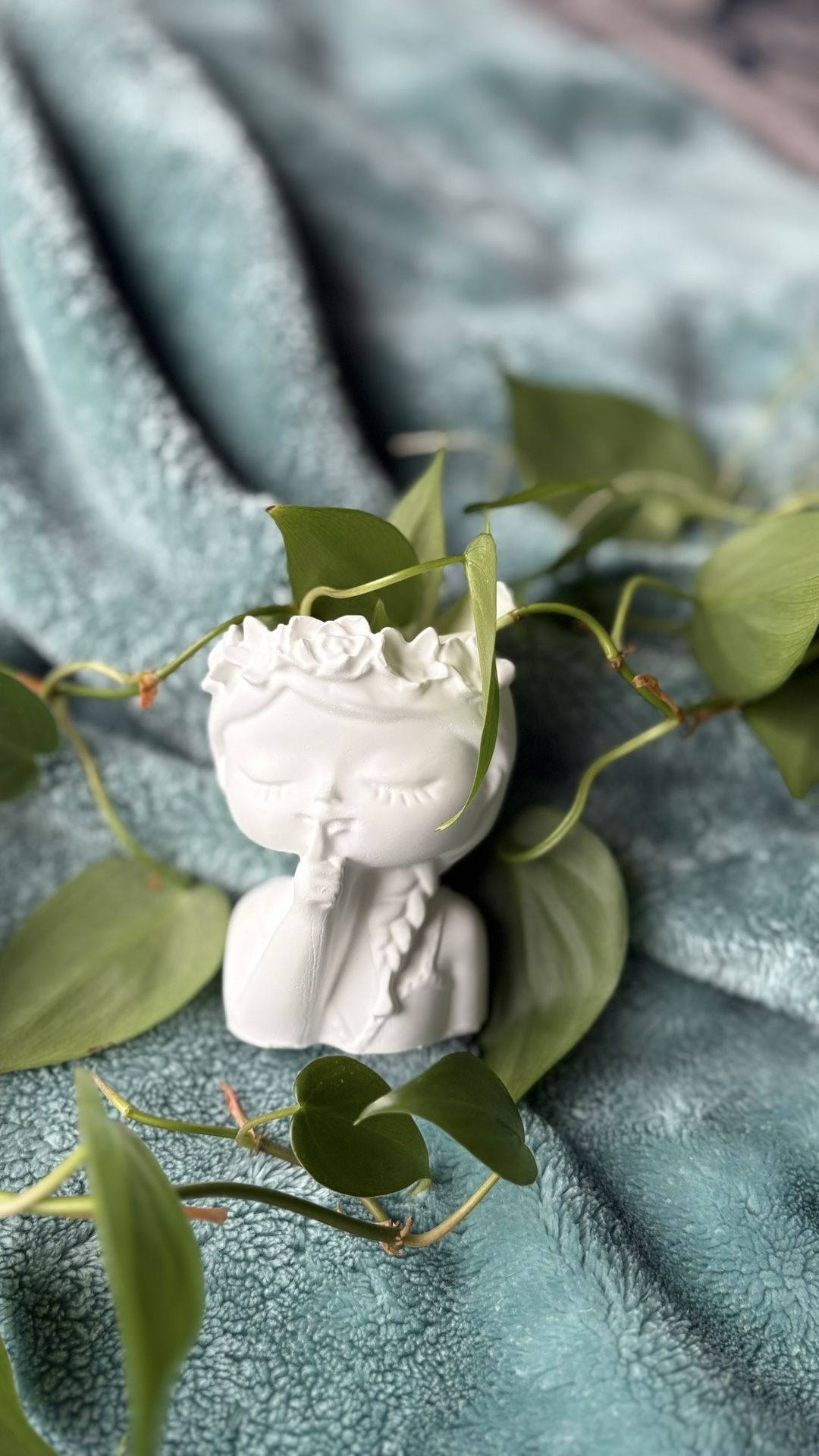 Girl Flower Pot