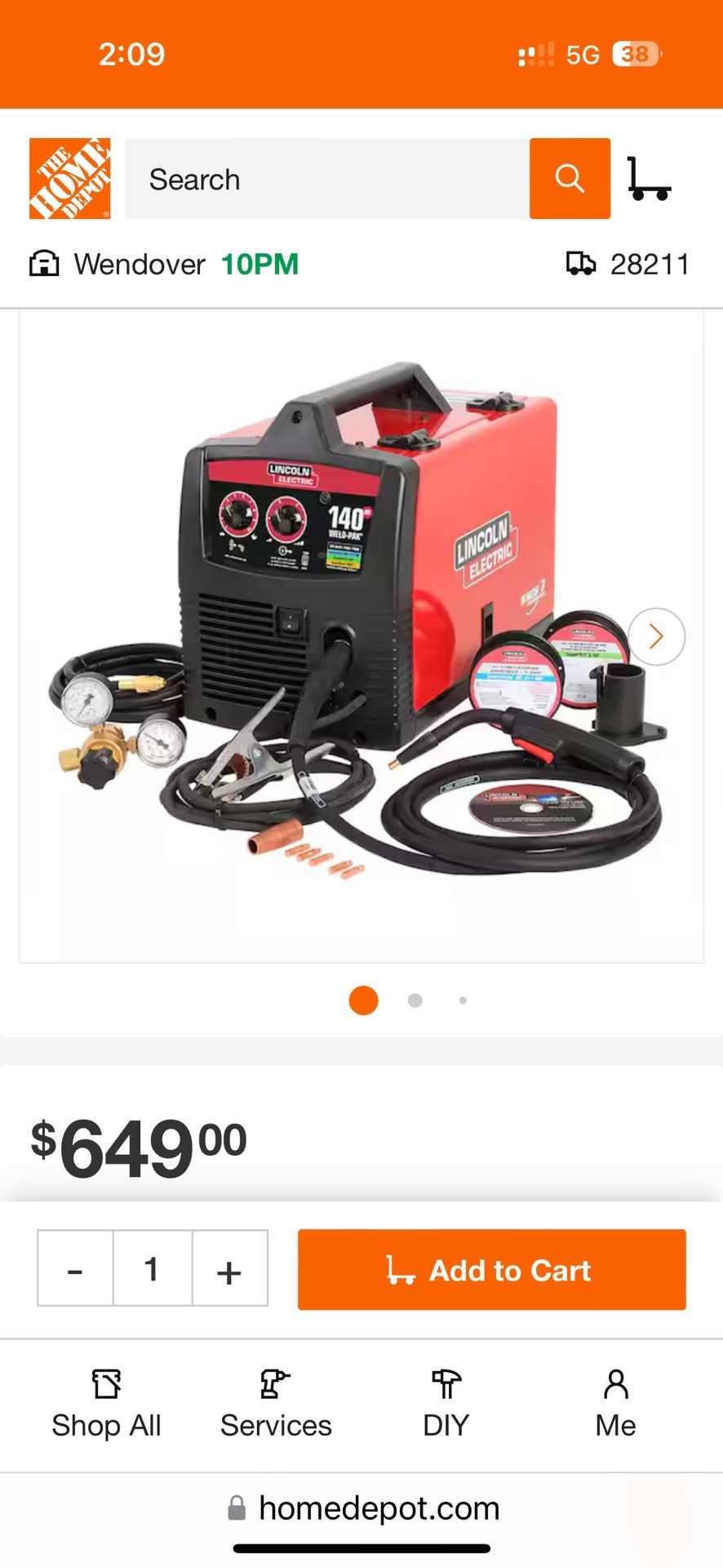 Lincoln Electric Weldpak 140 Brand New In Box 