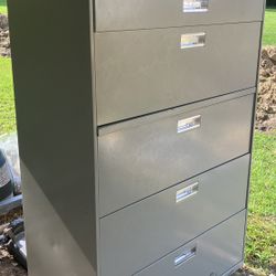 HON Five Door Filing Cabinet 
