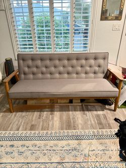 Mid-Century 3-seater sofa