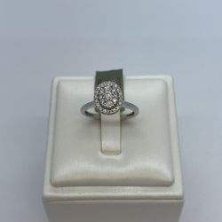 14k Gold Diamond Ring. New.
