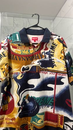 Supreme Cigars All-Over Print Polo Shirt