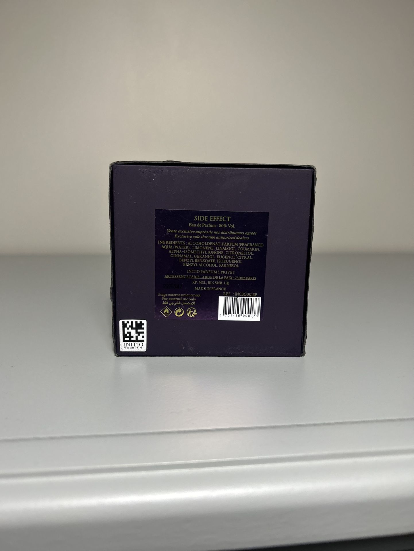 Initio Side Effect: A Bold Olfactory Illusion