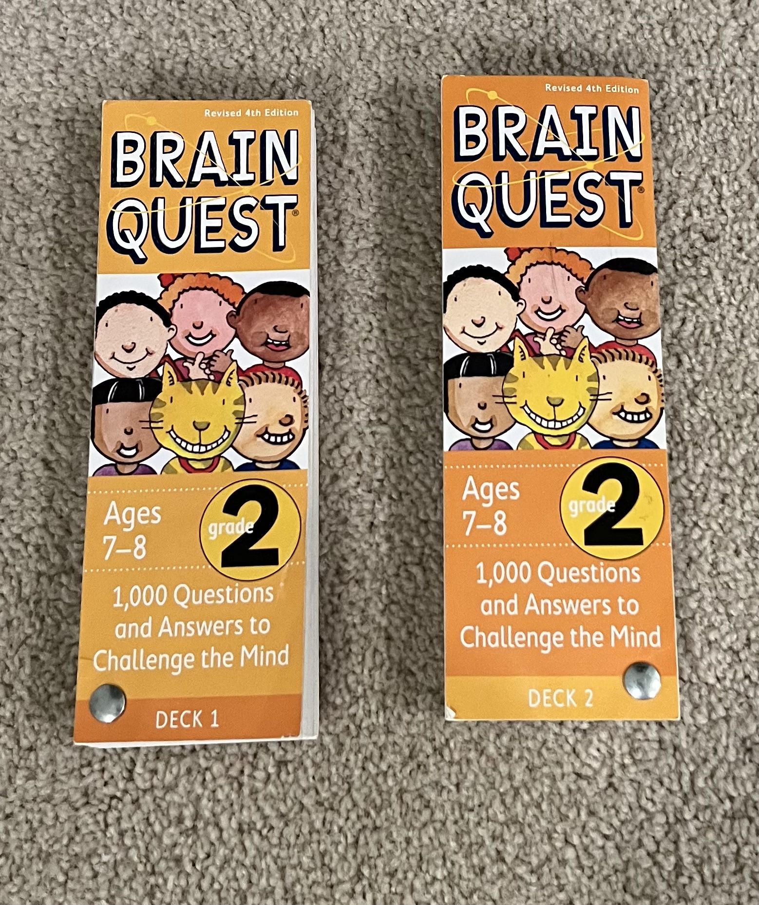 Brain Quest, Grade 2, Two Decks