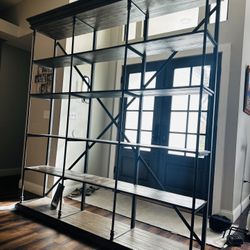 American signature Bookshelf + 2 Chairs + Table