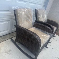 Patio Rocking Chairs Brand New Patio Set Outdoor Patio Furniture SILLAS MESADORAS 🆕