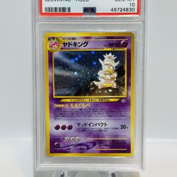 Pokemon Slowking HOLO 1999 Japanese Neo #199 PSA 10 