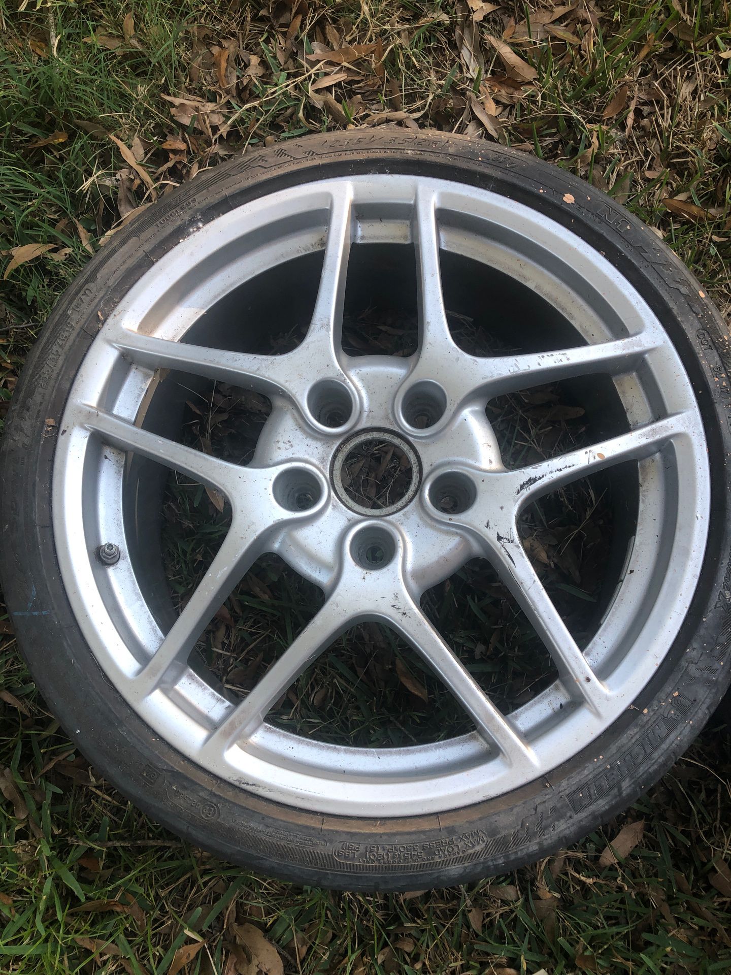 235/35ZR19. Two tires for Porsche boxers 2004-2010