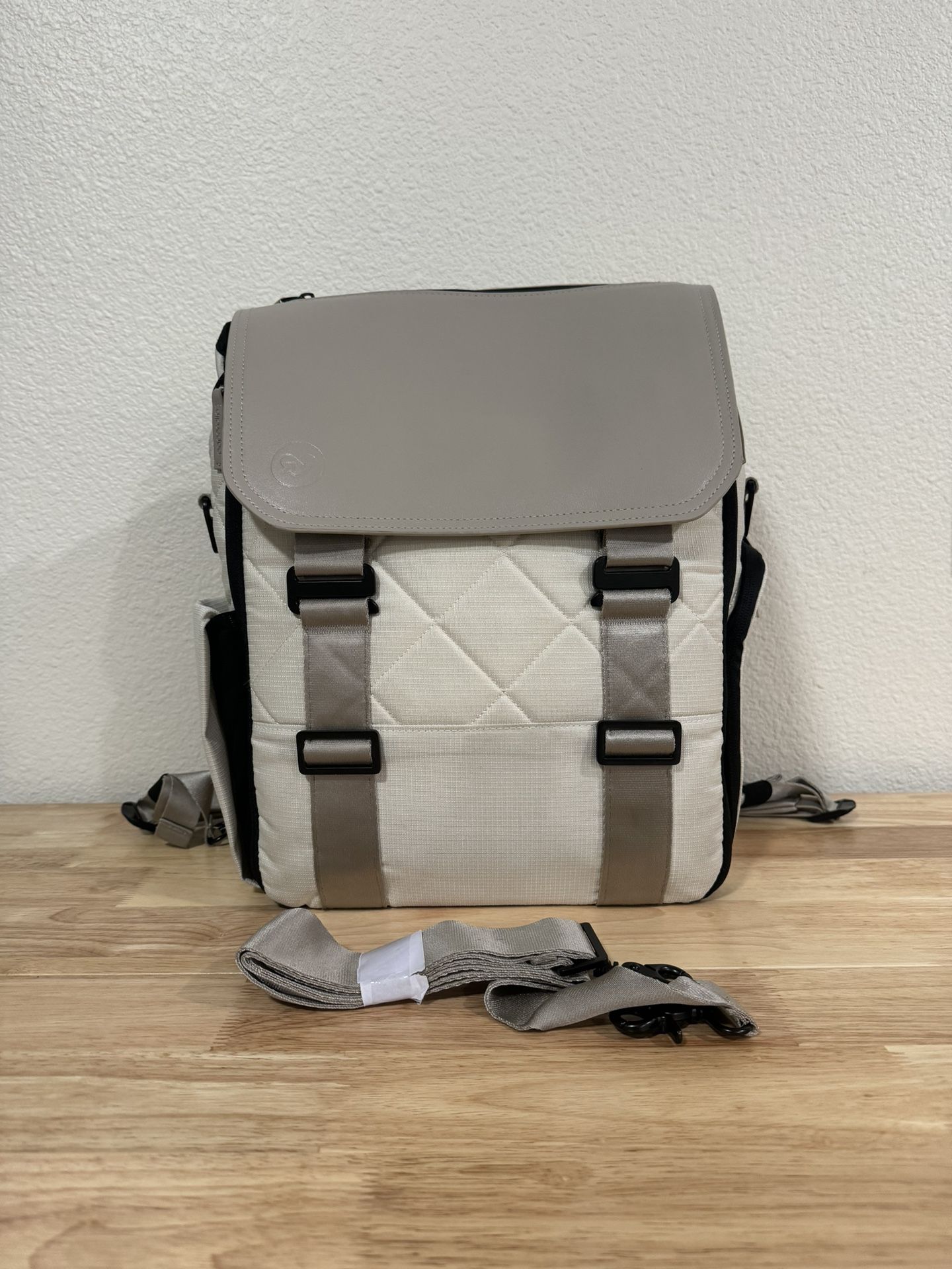 Paperclip Willow - Diaper Bag Backpack (Mushroom)