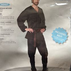 Renaissance Peasant Shirt, Costume Size Adult, Sm/Med
