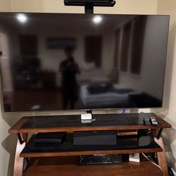 Wooden TV table