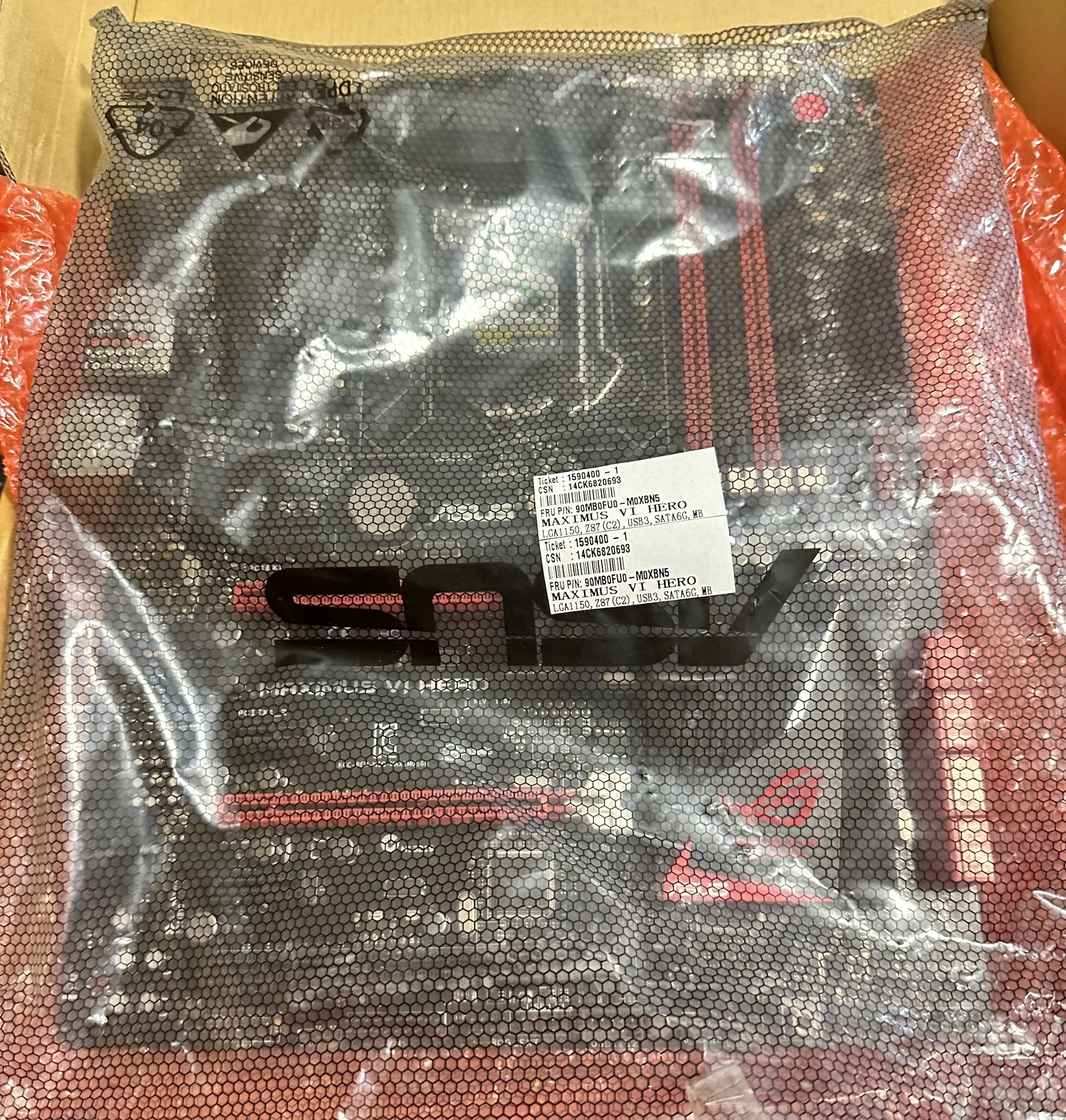 ASUS Maximus VI Hero Motherboard LGA 1150 DDR3 HDMI USB3.0 Intel Z87