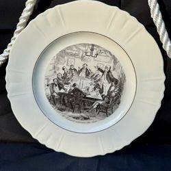 Atlas China Co. 'Pickwick Papers' plate.