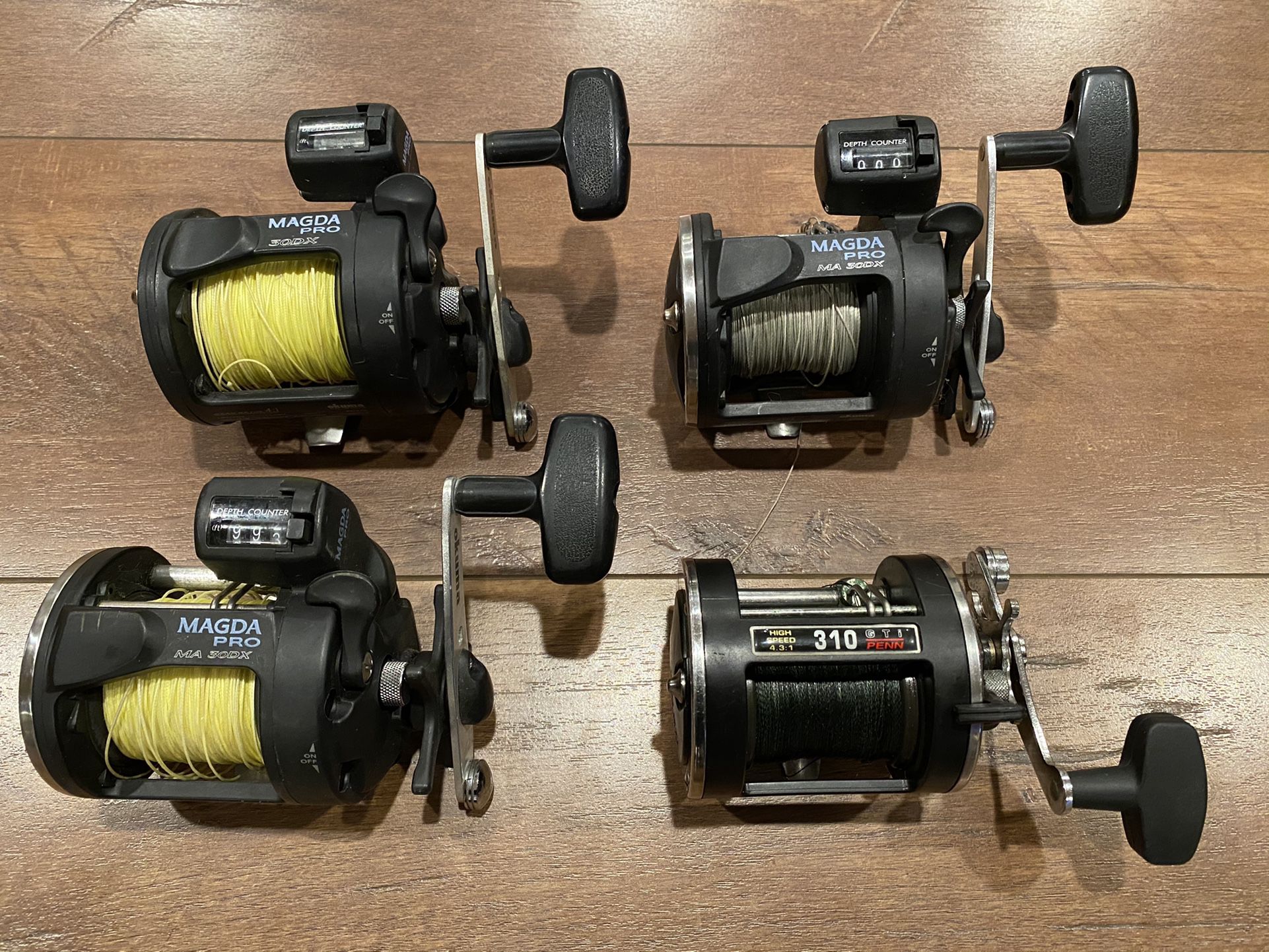 Fishing Reels 3 Line Counters